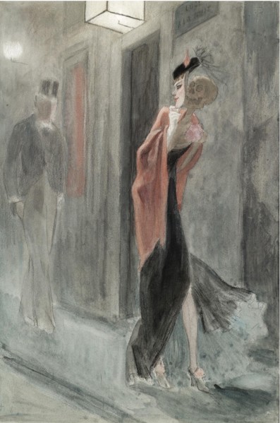 Street corner, four in the morning (Parodie humaine). Artist: Rops, Félicien (1833-1898)