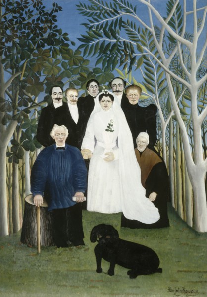 The Wedding Party. Artist: Rousseau, Henri Julien Félix (1844-1910)