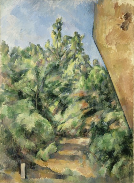 The Red Rock. Artist: Cézanne, Paul (1839-1906)