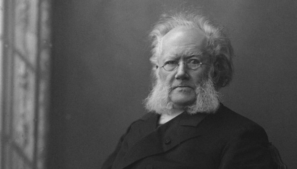 Portrait of Henrik Ibsen (1828-1906). Artist: Anonymous