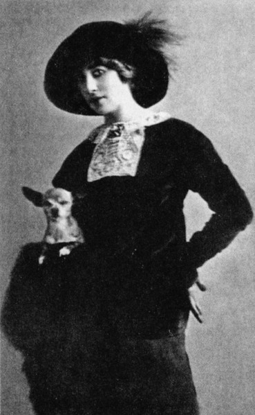 Olga Glebova-Sudeikina. Artist: Anonymous