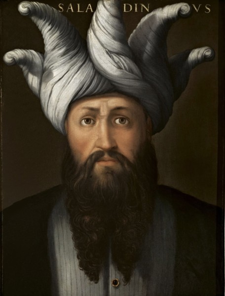 Portrait of Sultan Saladin (Giovio Series), 1566-1568. Artist: Dell'Altissimo, Cristofano (1525-1605)