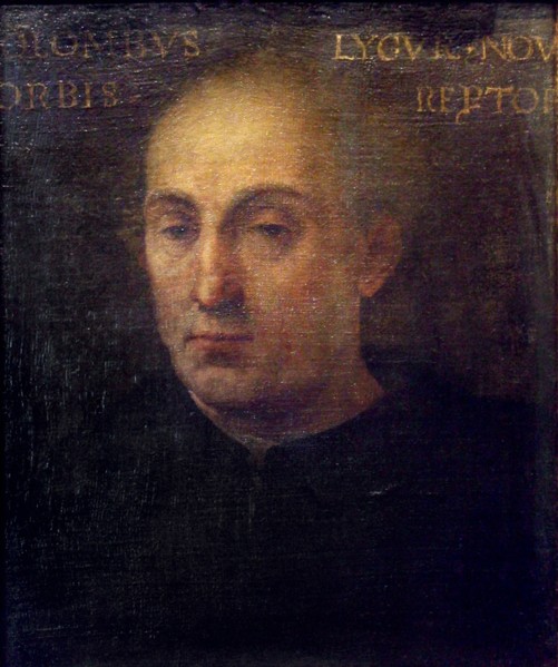 Portrait of Christopher Columbus, 1556. Artist: Dell'Altissimo, Cristofano (1525-1605)