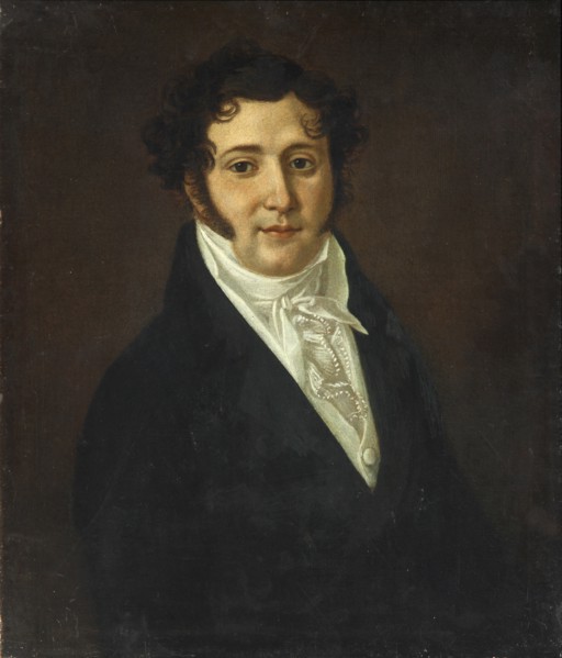 Portrait of Yuri Petrovich Lermontov (1787-1831), First quarter of 19th century. Artist: Anonymous