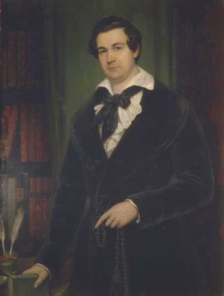 Portrait of the Actor Vasily Andreevich Karatygin (1802-1853), 1842. Artist: Tropinin, Vasili Andreyevich (1776-1857)