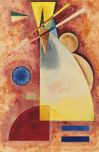 Ineinander (Intermingling), 1928. Artist: Kandinsky, Wassily Vasilyevich (1866-1944)