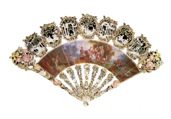 Fan, 1730. Artist: Anonymous master