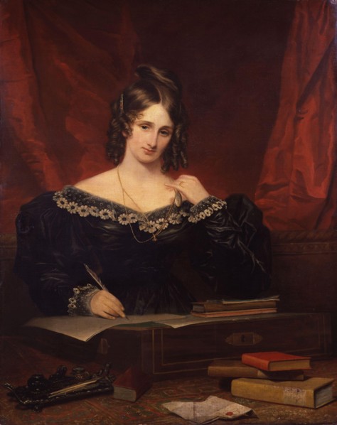Mary Shelley, 1831. Artist: Stump, Samuel John (1778-1863)