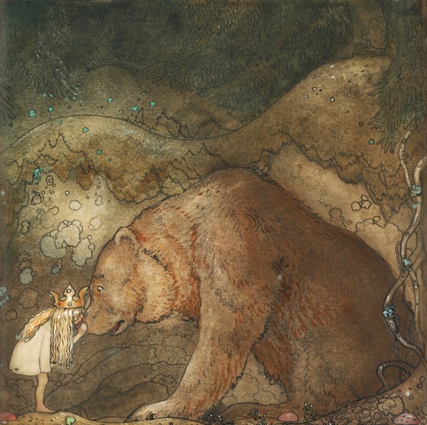 Poor little bear!, 1912. Artist: Bauer, John (1882-1918)