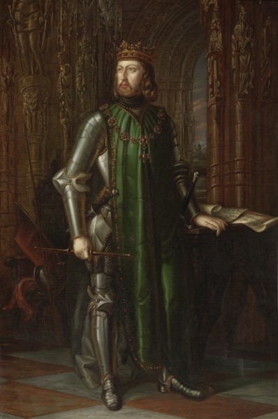 King John I of Castile, 1848. Artist: Arbiol y Rodríguez, Vicente (1812-1876)