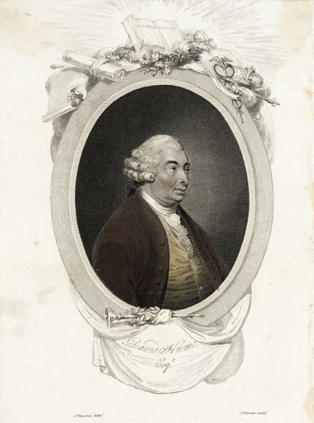 Portrait of David Hume (1711-1776), 1804. Artist: Warren, Charles Turner (1762-1823)