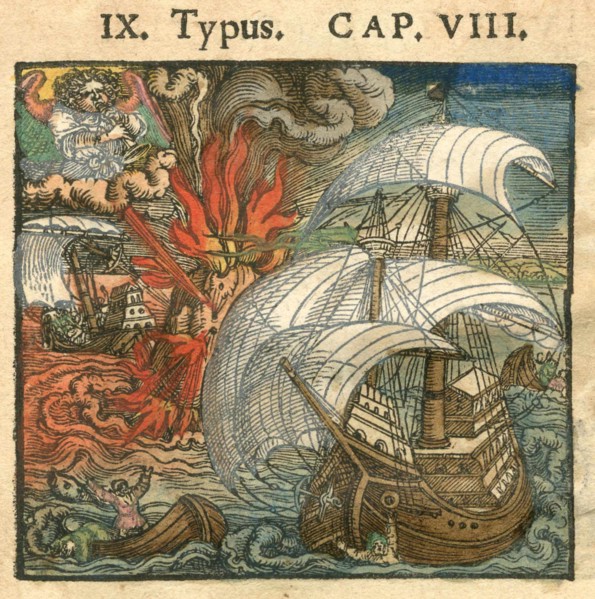 The Deluge, 1540. Artist: Beham, Hans Sebald (1500-1550)