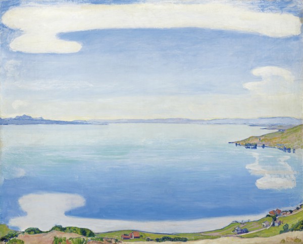 Lake Geneva seen from Chexbres, 1904. Artist: Hodler, Ferdinand (1853-1918)