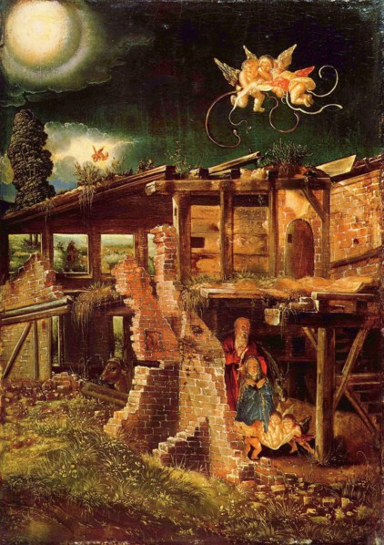 The Holy Night (The Nativity of Christ), c. 1513. Artist: Altdorfer, Albrecht (c. 1480-1538)