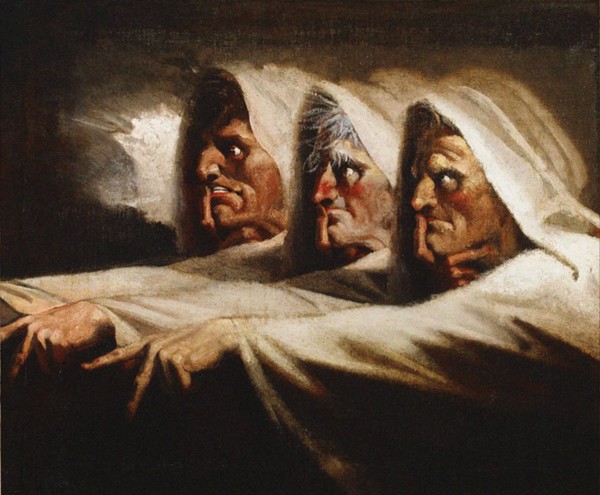 The Weird Sisters (The Three Witches), ca 1782. Artist: Füssli (Fuseli), Johann Heinrich (1741-1825)