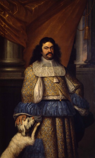 Portrait of Ranuccio II Farnese (1630?1694), Duke of Parma. Artist: Denys, Jacob (1644-1708)