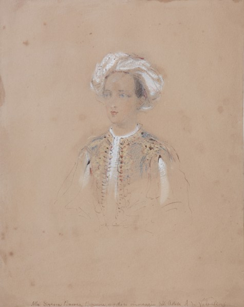 Portrait of Grand Duke Michael Nikolaevich of Russia (1832-1909), 1830-1840s. Artist: Valentini, Alexandre de (1787-1887)