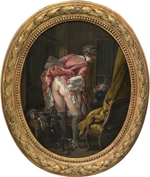 The Indiscreet Eye, 1742. Artist: Boucher, François (1703-1770)