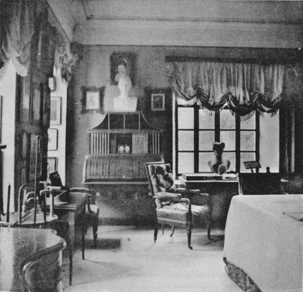 Ostafyevo Estate. The Karamzin Room, End of 19th century. Artist: Anonymous
