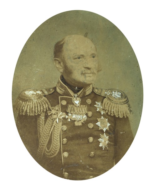 Alexei Illarionovich Filosofov (1800-1874), 1850-1860s. Artist: Anonymous