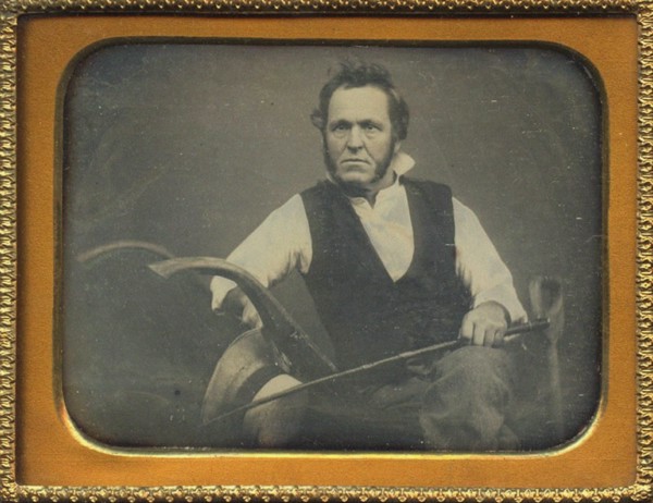 John Deere (1804-1886), 1850s. Artist: Anonymous
