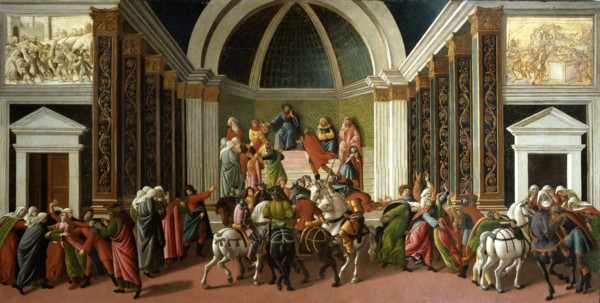 The Story of Virginia, Between 1496 and 1504. Artist: Botticelli, Sandro (1445-1510)