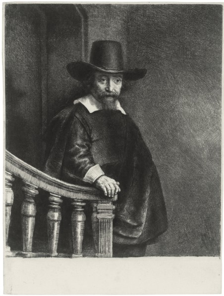Ephraim Bueno, Jewish Physician, 1647. Artist: Rembrandt van Rhijn (1606-1669)