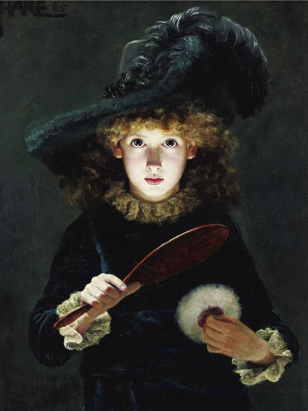 Dressing Up, 1885. Artist: Hare, Julius (1859-1932)