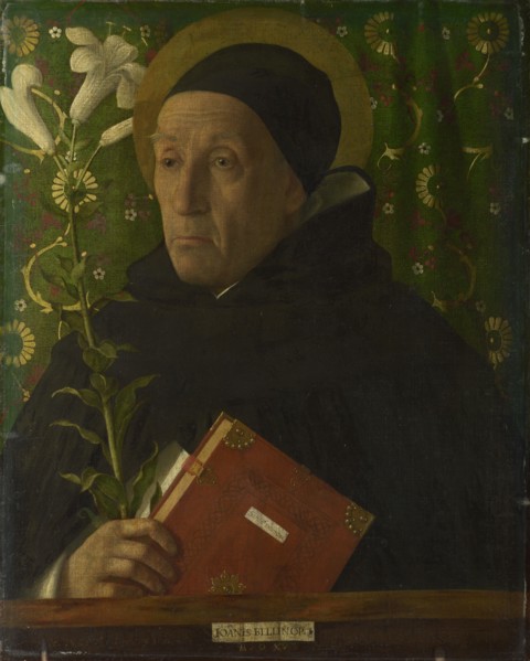 Portrait of Fra Teodoro of Urbino as Saint Dominic, 1515. Artist: Bellini, Giovanni (1430-1516)