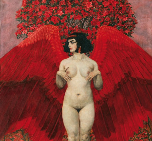 Red Angel, 1902. Artist: Mediz, Karl (1868-1945)