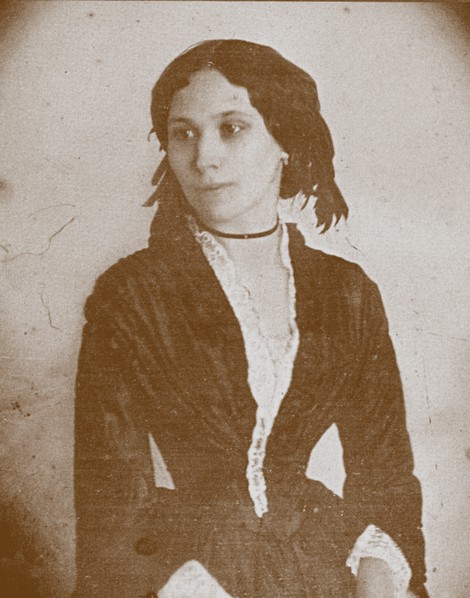 Elena Alexandrovna Denisyeva (1826-1864), ca 1860. Artist: Anonymous