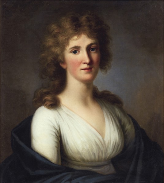 Portrait of Sara Anna von Miltitz (1774-1819). Artist: Tischbein, Johann Friedrich August (1750-1812)