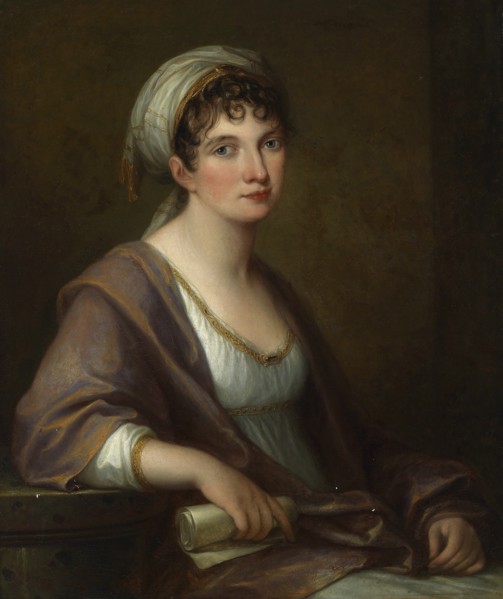 Portrait of Princess Franziska von Kaunitz-Rietberg, née Countess Ungnad von Weissenwolf, 1805. Artist: Kauffmann, Angelika (1741-1807)