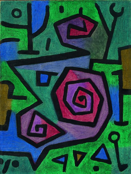 Heroic Roses, 1938. Artist: Klee, Paul (1879-1940)