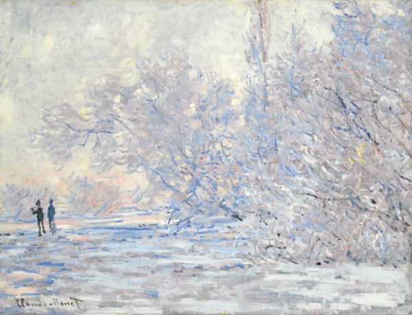 Frost in Giverny (Le Givre à Giverny), 1885. Artist: Monet, Claude (1840-1926)