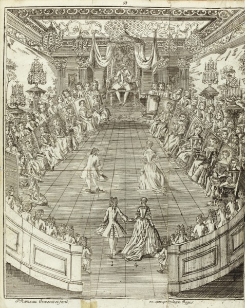 Illustration from Le Maître à danser, 1734. Artist: Rameau, Pierre (1674-1748)