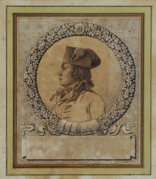 Portrait of Philippe-François-Joseph Le Bas (1762-1794), c. 1793. Artist: David, Jacques Louis (1748-1825)