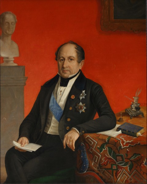 Portrait of Prince Alexander Nikolayevich Golitsyn (1773-1844), Between 1826 and 1834. Artist: Anonymous