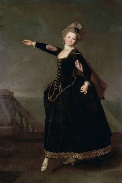 Portrait of Natalia Semenovna Borshcheva (1758-1843), 1776. Artist: Levitsky, Dmitri Grigorievich (1735-1822)