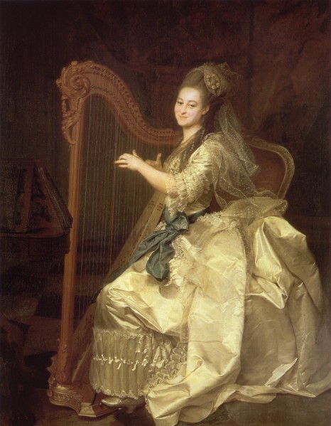 Portrait of Glaphira Ivanovna Alymova (1758-1826), 1776. Artist: Levitsky, Dmitri Grigorievich (1735-1822)