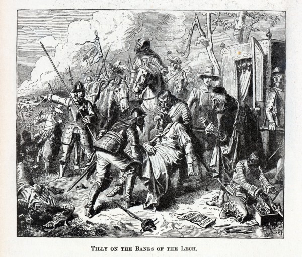 Tilly on the Banks of the Lech, 1882. Artist: Anonymous