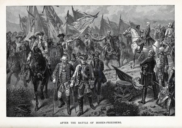 After the Battle of Hohenfriedberg, 1882. Artist: Anonymous