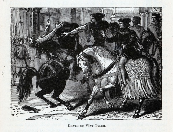 Death of Wat Tyler, 1882. Artist: Anonymous
