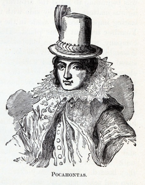 Pocahontas, 1882. Artist: Anonymous