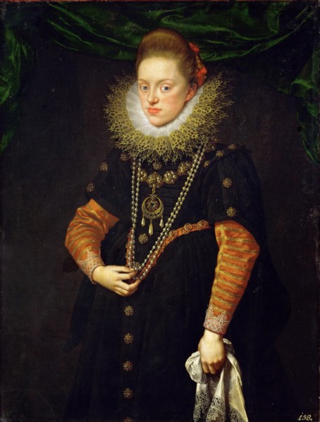 Portrait of Constance of Austria (1588?1631), queen of Poland, ca 1603. Artist: Pourbus, Frans, the Younger (1569-1622)