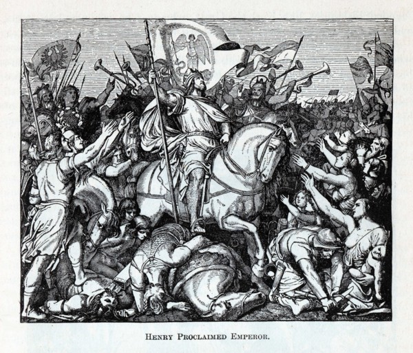 Henry Proclaimed Emperor, 1882. Artist: Anonymous