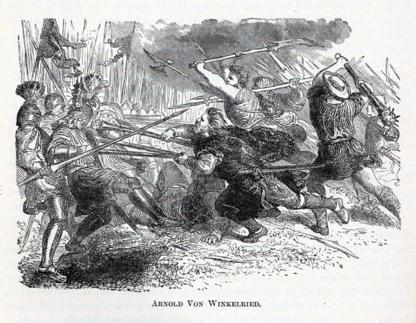 Arnold von Winkelried, 1882. Artist: Anonymous