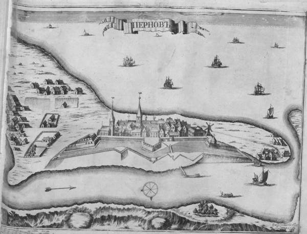 View of the Siege of Pärnu on August 1710, 1715. Artist: Pickaert, Pieter (ca 1670-1737)