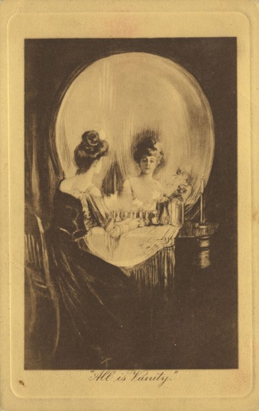 All is Vanity, c. 1900.