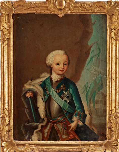 Portrait of Prince Charles XIII of Sweden, 1758.